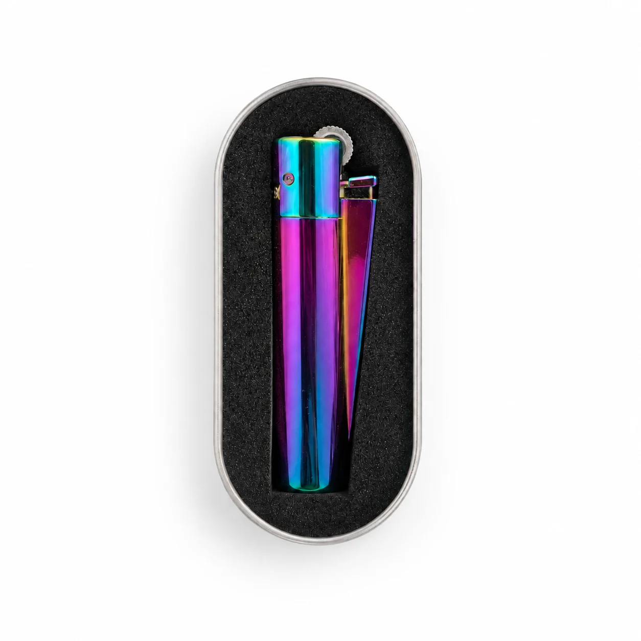 ENCENDEDOR CLIPPER METALICO ICY 2