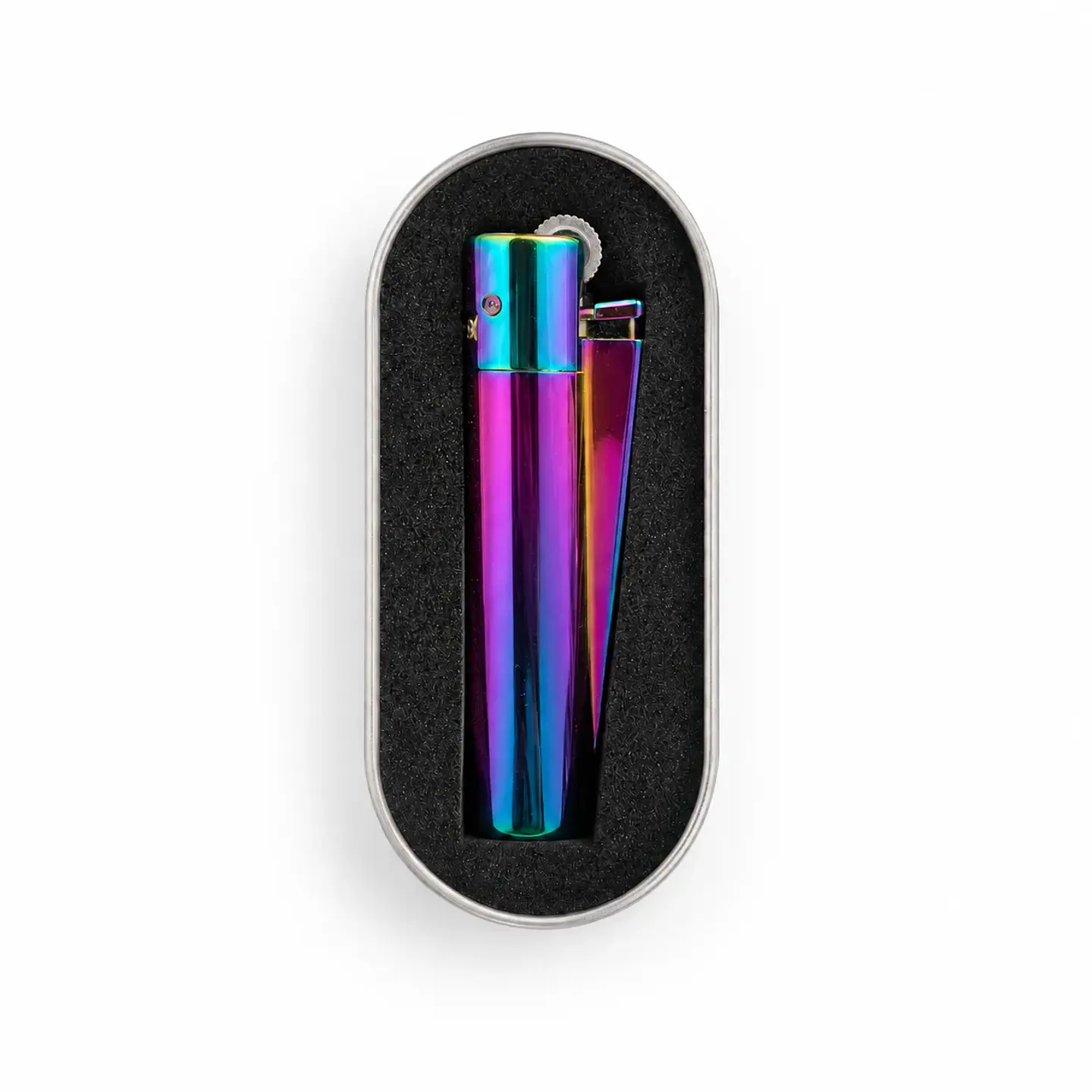 ENCENDEDOR CLIPPER METALICO ICY 2