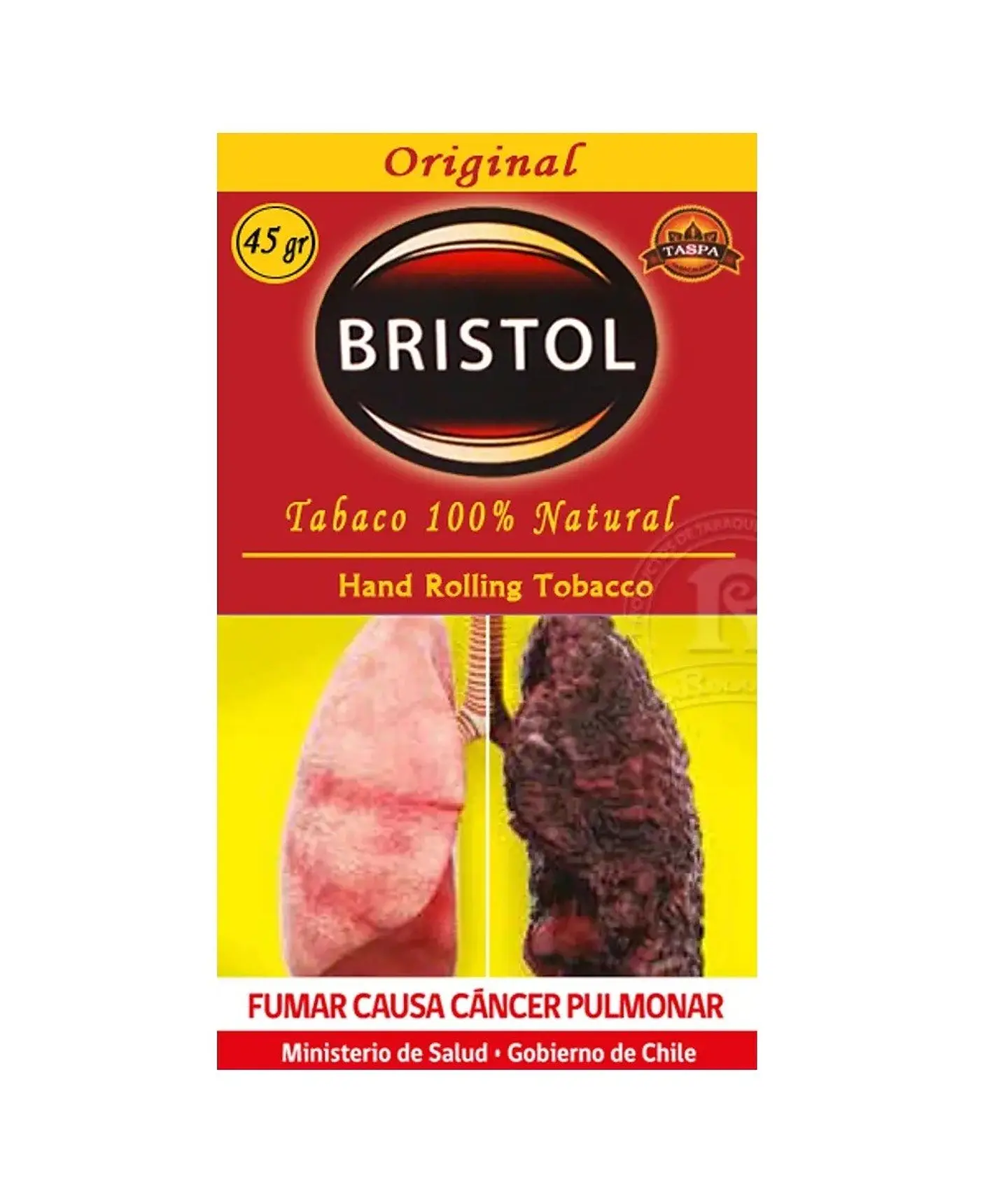 Tabaco Saborizado 45 Gr -Bristol 1
