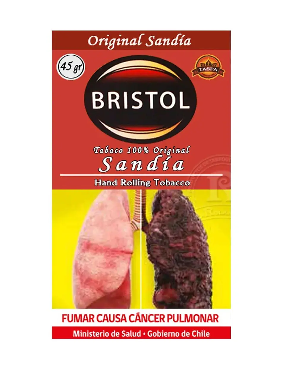 Tabaco Saborizado 45 Gr -Bristol 15