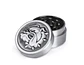 Grinder Metálico Silver (2 / 4 Partes) -Bulldog - Miniatura 2