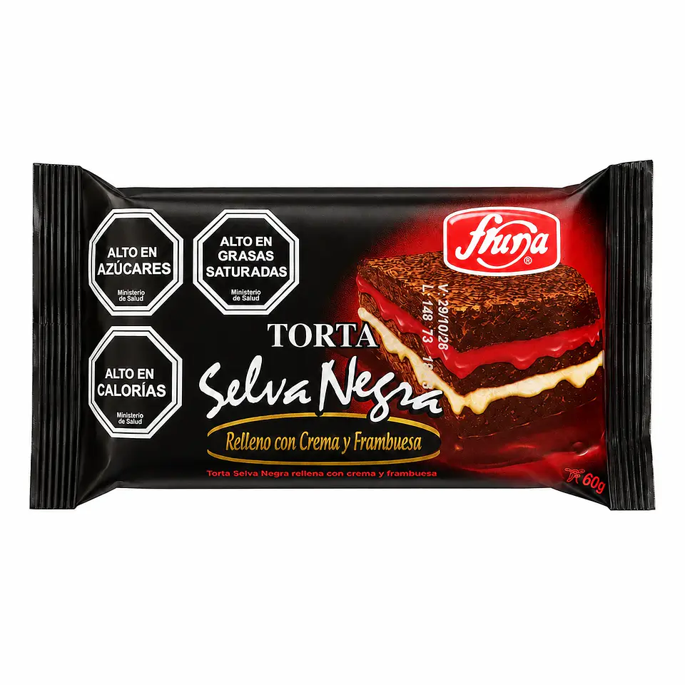  TORTA SELVA NEGRA 60 GR - FRUNA 1
