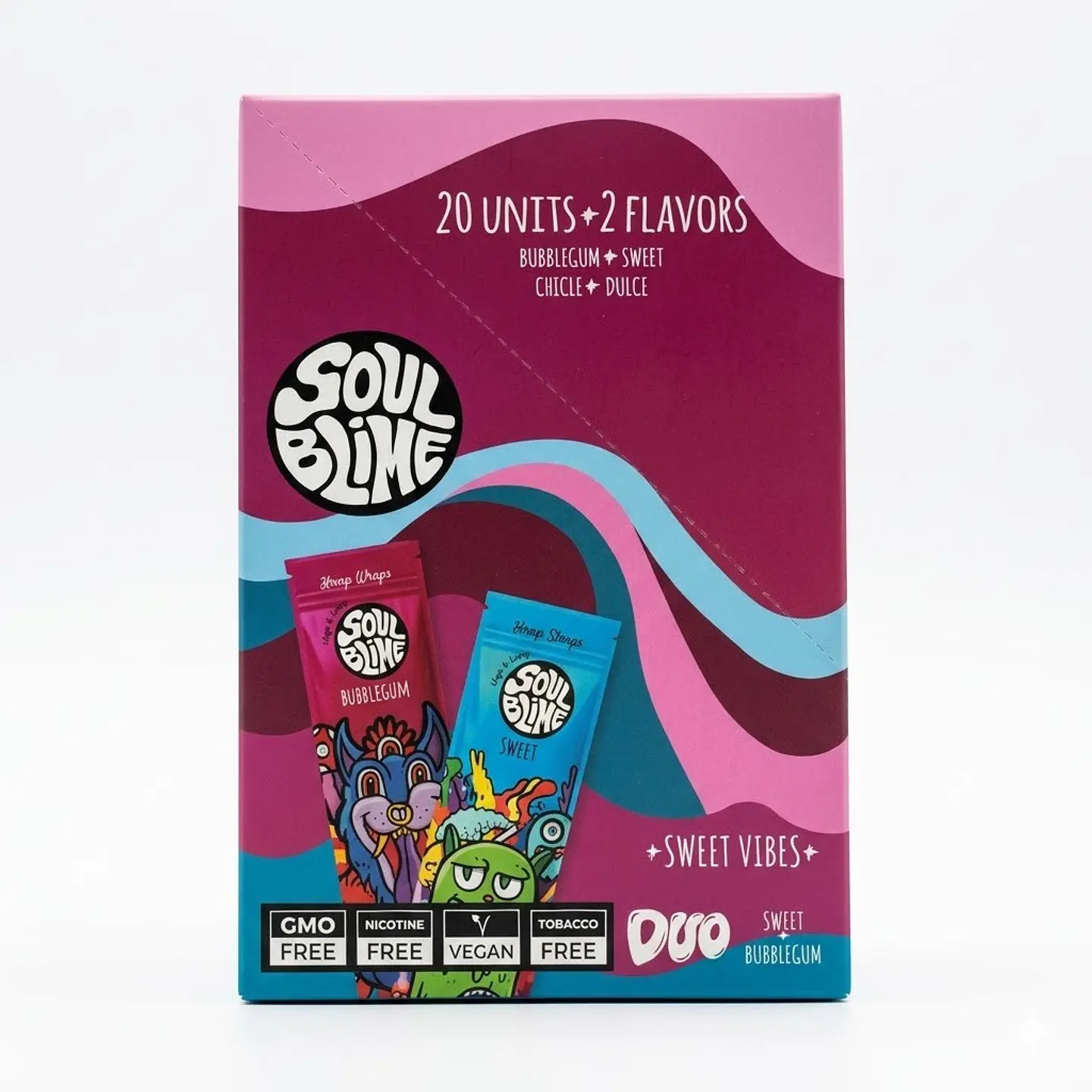 Blunt Hemp Wraps Duo Display 20U (Sabor a elección) -Soulblime 4