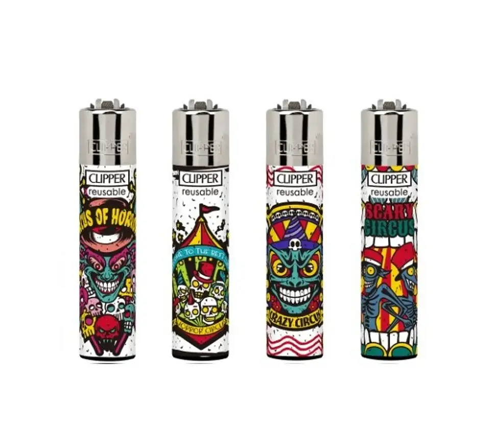 Encendedor Clipper Recargable Horror Days – Diseño Surtido (Unidad) 2