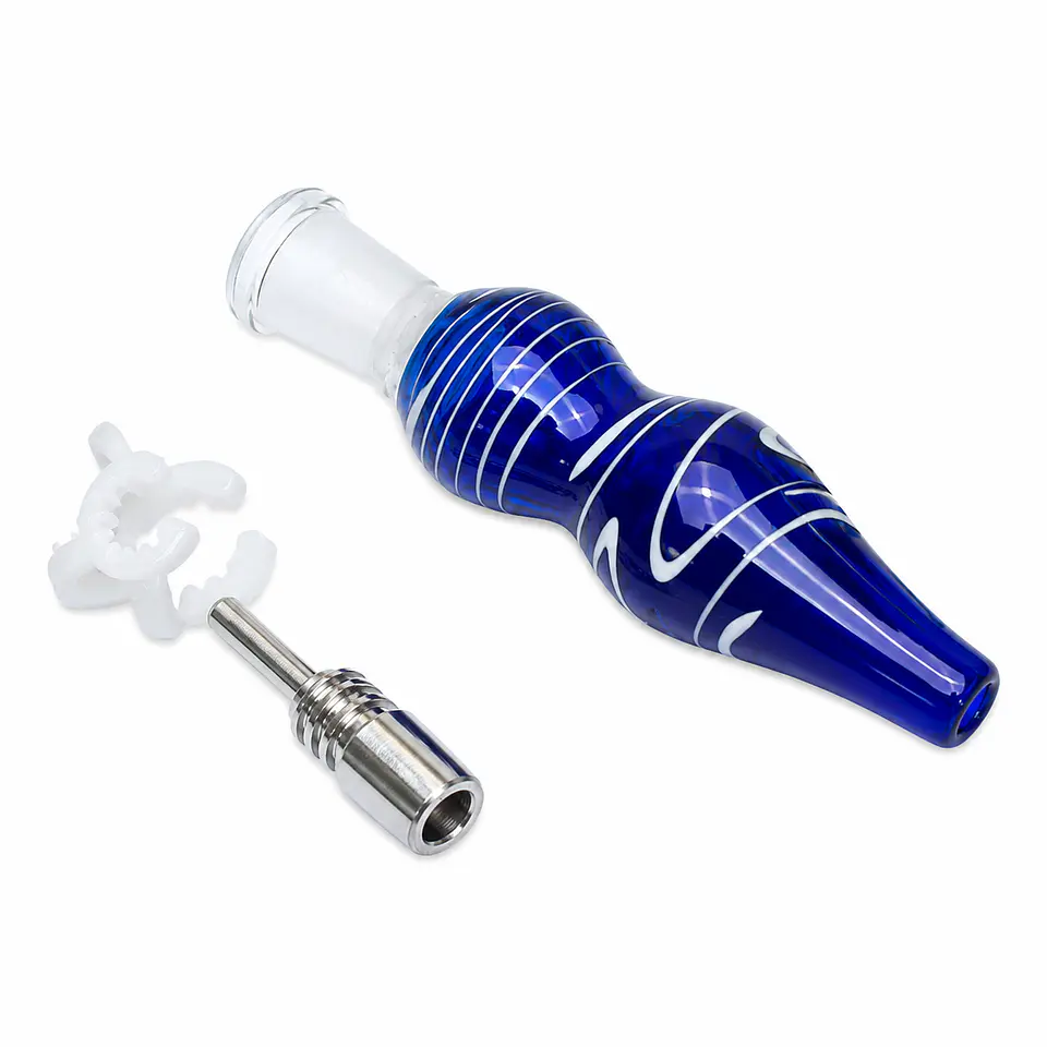 Nectar Collector de Vidrio con Punta de Titanio 9 cm 5