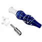 Nectar Collector de Vidrio con Punta de Titanio 9 cm - Miniatura 9