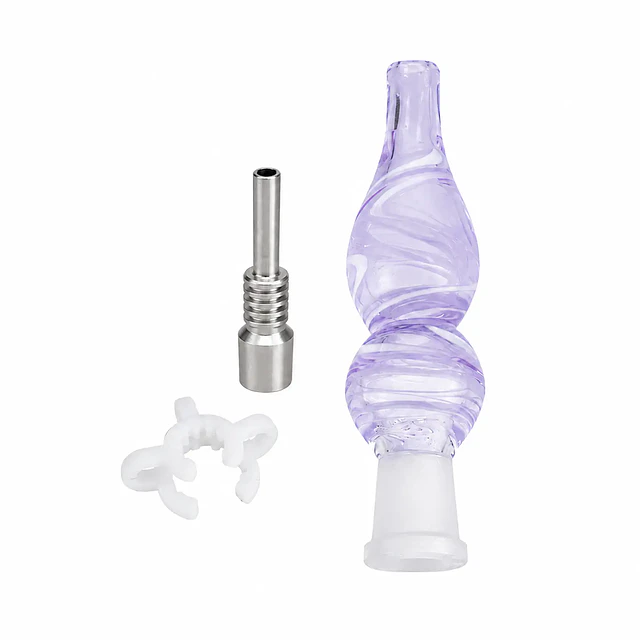 Nectar Collector de Vidrio con Punta de Titanio 9 (Color a elección)