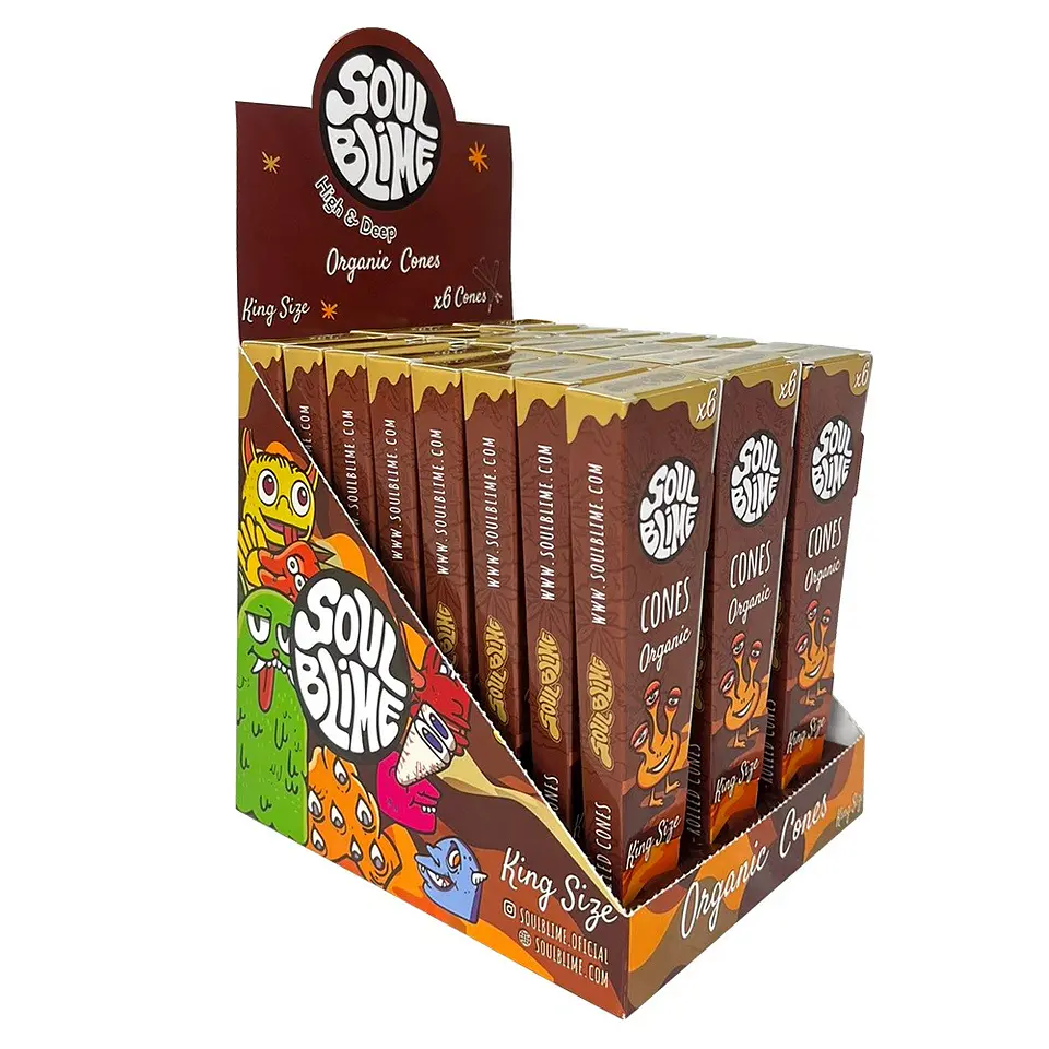 Conos King Size Display 24U (Papel a elección) -Soulblime 3