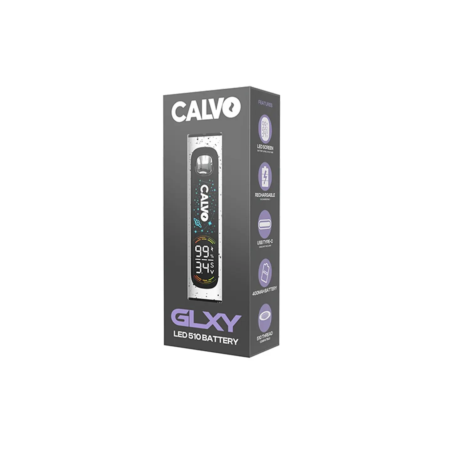 Batería Calvo Glxy LED 510 400 mAh 8