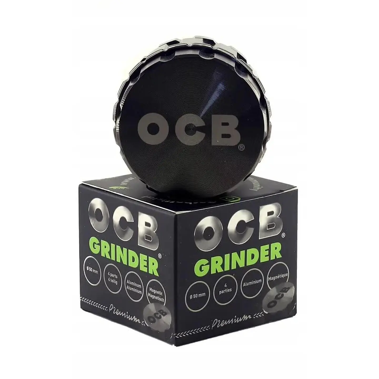 Moledor de Aluminio Negro 50 mm -OCB 1