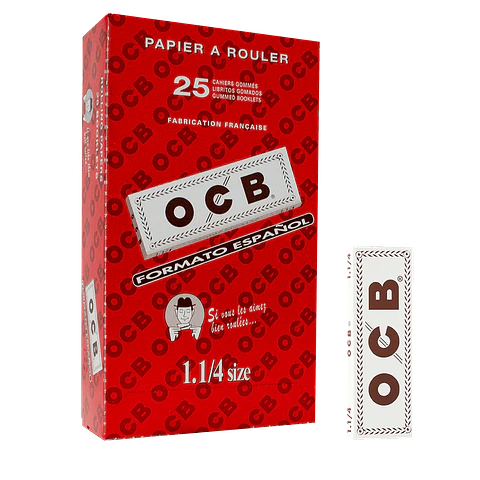 Papelillos OCB 1 1/4 Display 25U (Tipo a elección) -OCB