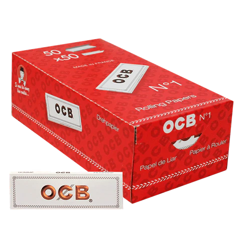 Papelillos OCB Nº1 Corto Display 50U (Tipo a elección) -OCB