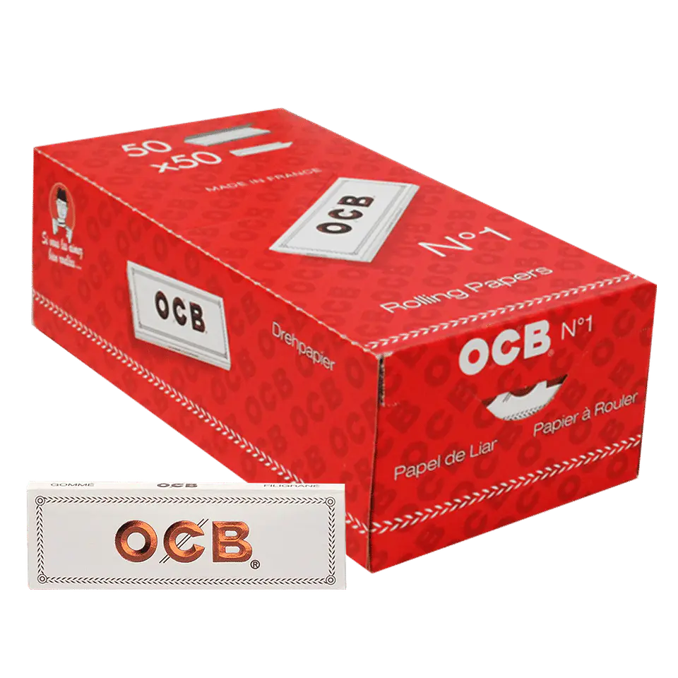 Papelillos OCB Nº1 Corto Display 50U (Tipo a elección) -OCB 1