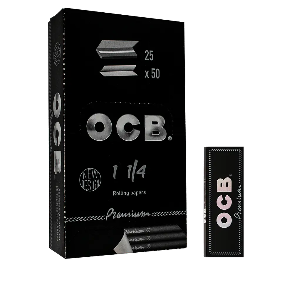 Papelillos OCB 1 1/4 Display 25U (Tipo a elección) -OCB 3
