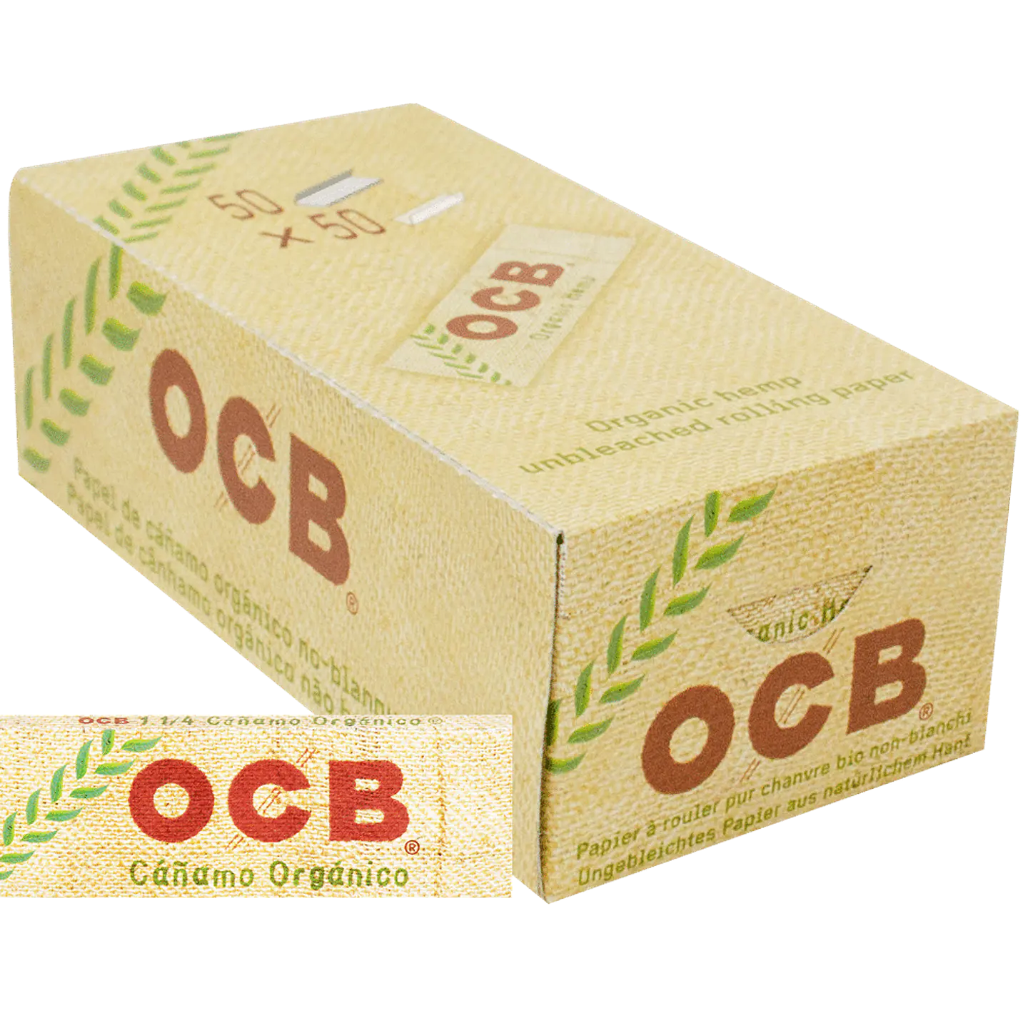 Papelillos OCB Nº1 Corto Display 50U (Tipo a elección) -OCB 2