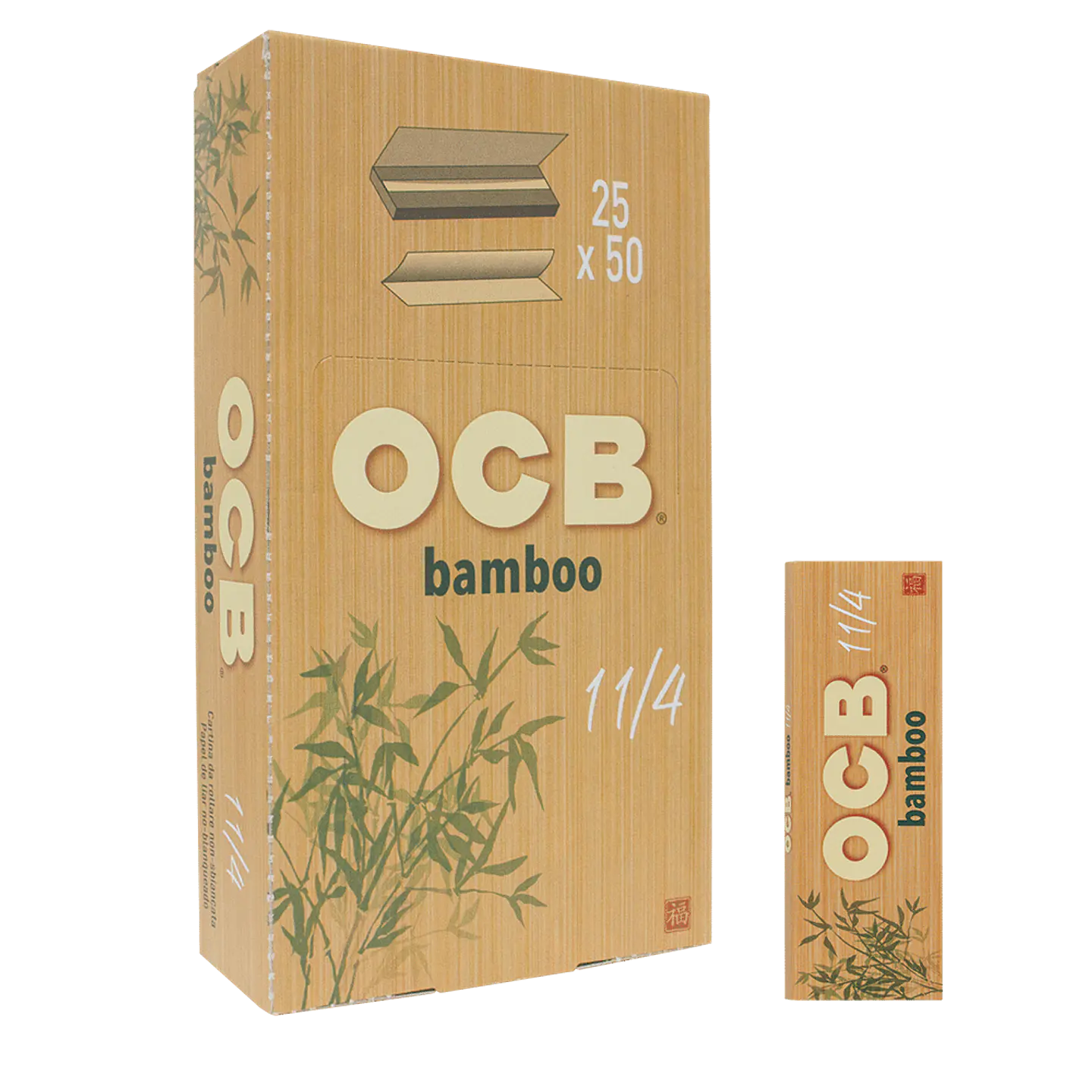 Papelillos OCB 1 1/4 Display 25U (Tipo a elección) -OCB 6