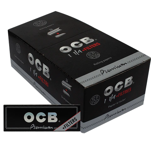 Papelillo Premium + Tips Display 24U 1 1/4 -OCB