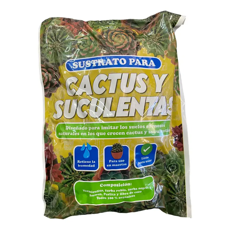 Sustrato para Suculentas y Cactus 2,5 L | Organic Life 1