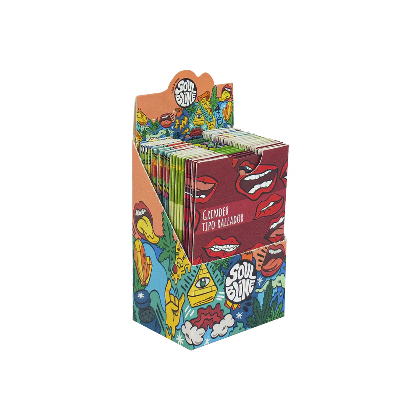 Tarjeta Moledor Diseños Surtidos Display 20U -Soulblime 1