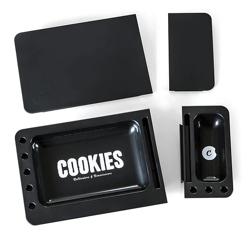 V3 Rolling Tray Black -Cookies