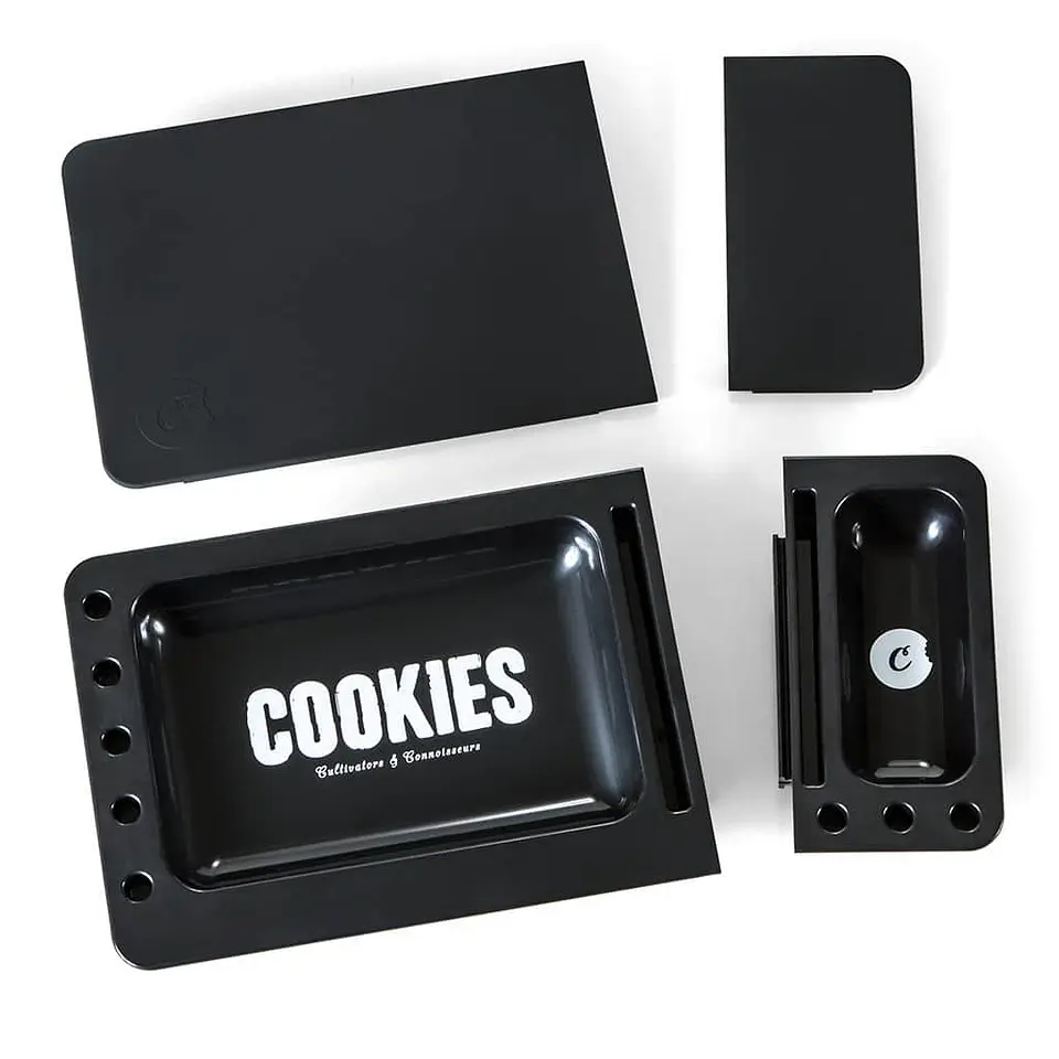 V3 Rolling Tray Black -Cookies 1