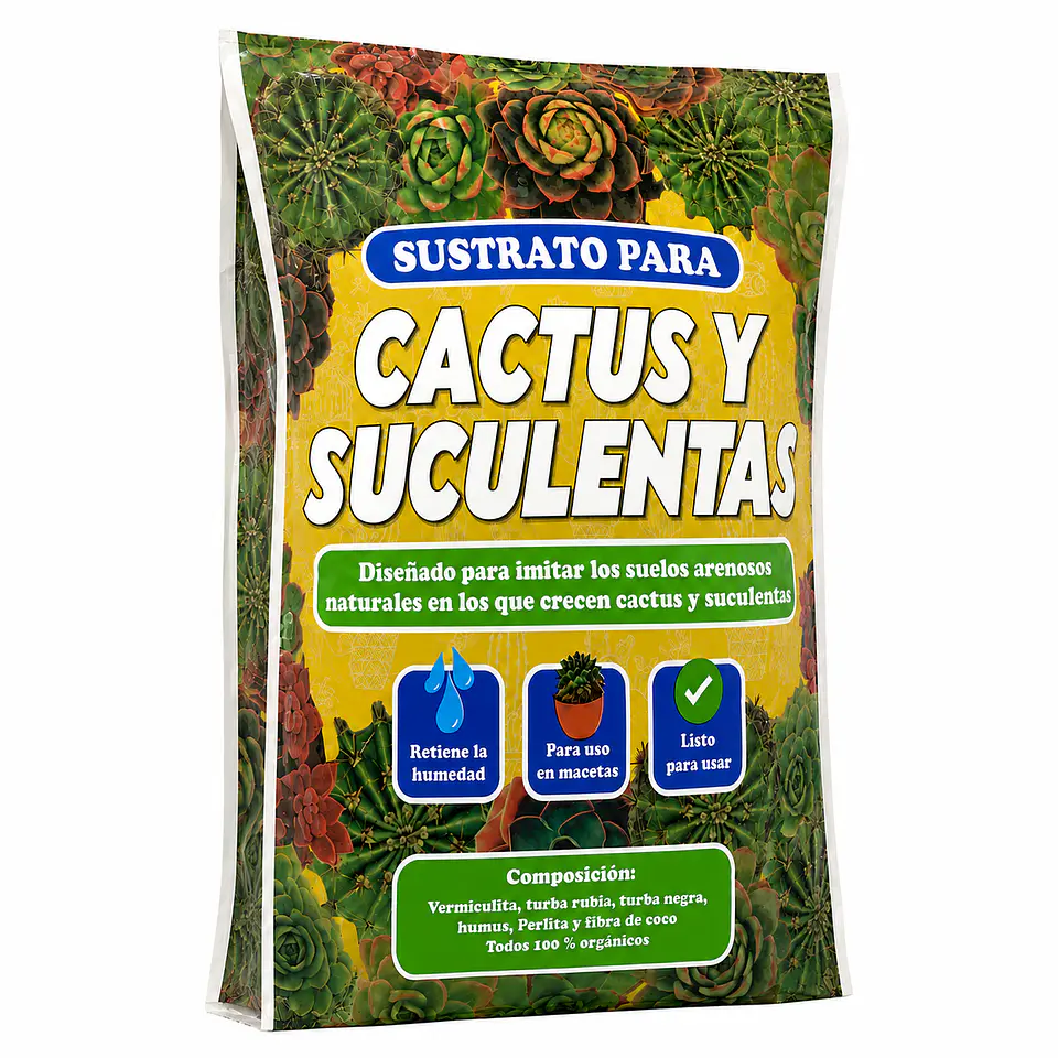 Sustrato para Suculentas y Cactus 2,5 L | Organic Life 2