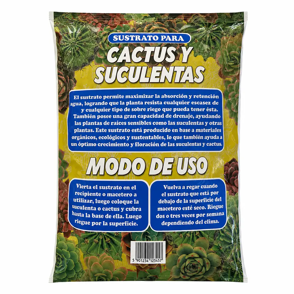 Sustrato para Suculentas y Cactus 2,5 L | Organic Life 4