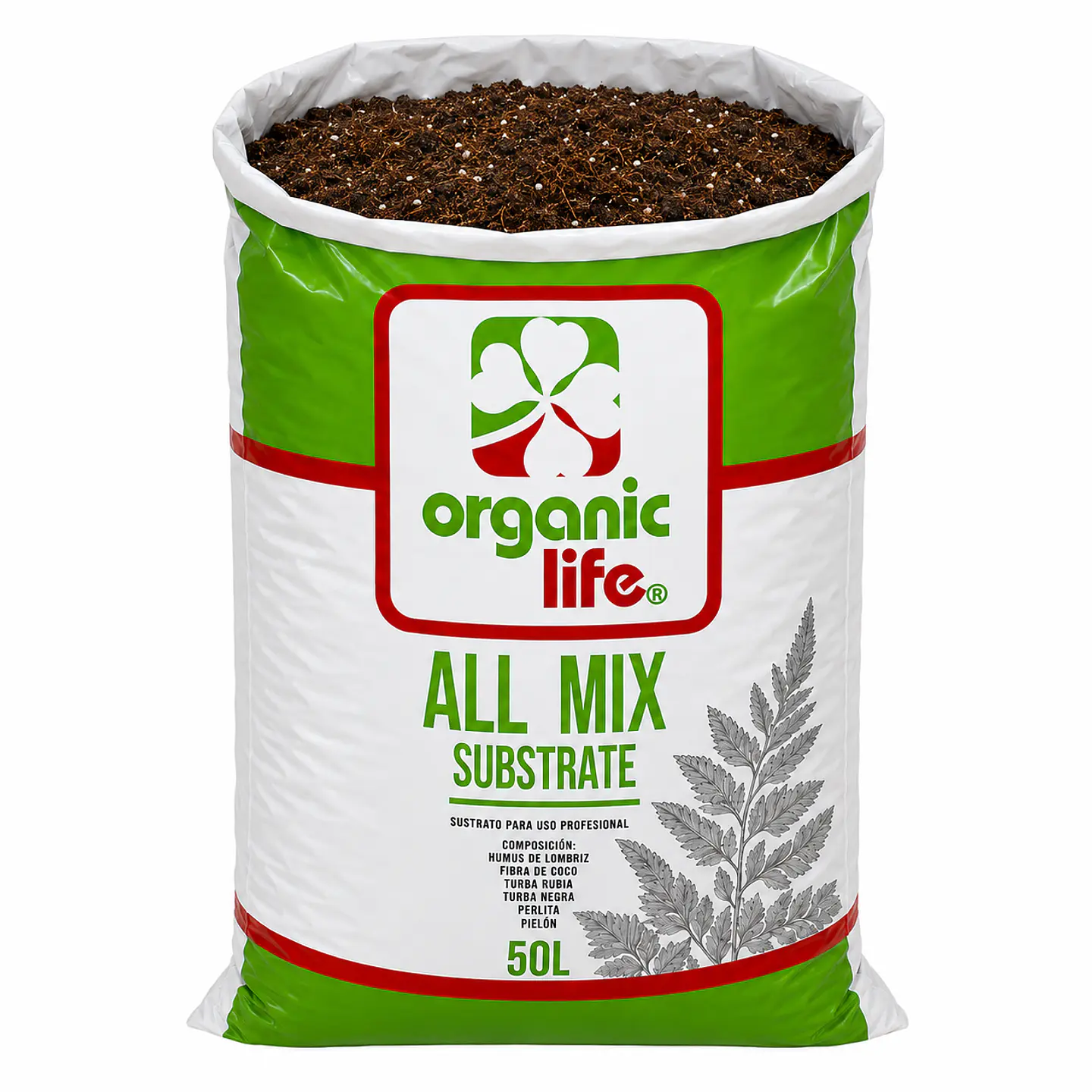 Sustrato All Mix 50 L para Trasplante | Organic Life 2