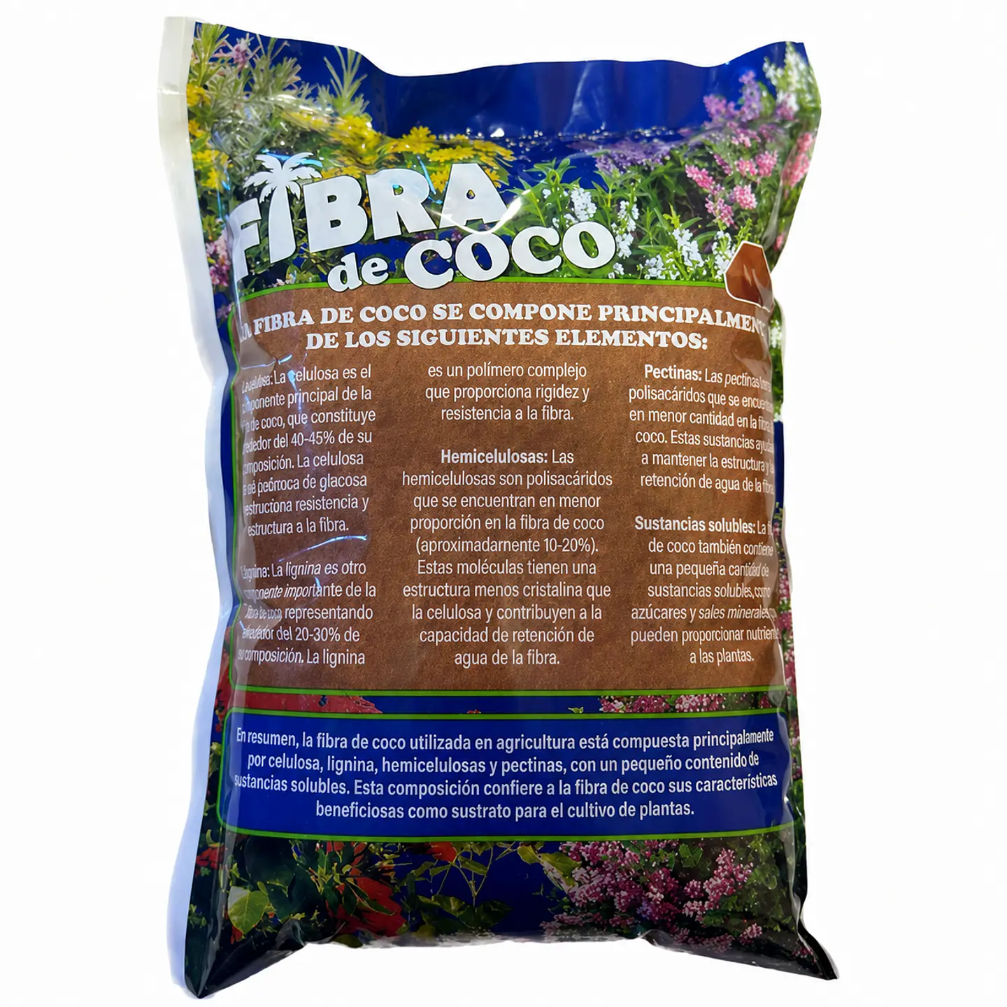 Fibra de Coco Suelta 2,5 L para Sustratos | Organic Life 4