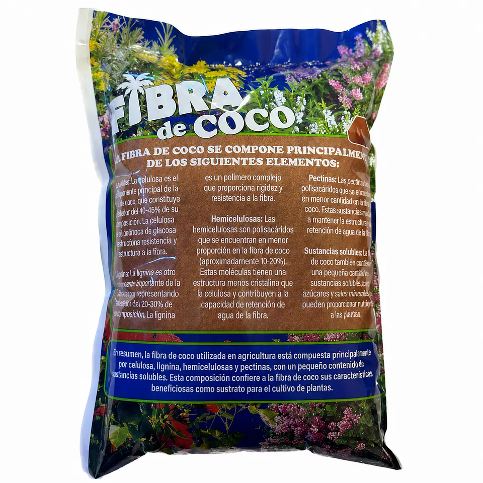Fibra de Coco Suelta 2,5 L para Sustratos | Organic Life 4