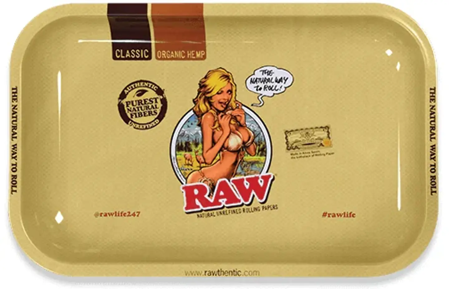Bandeja Metálica Mediana (Diseño a elección) -Raw 6