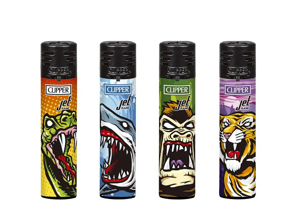 Encendedor Jet Flame Jet Horror Zoo (1UD/24UD)- Clipper 2