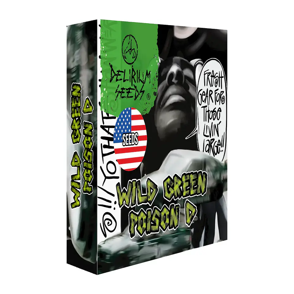 Wild Green Poison D Fast X100- Delirium Seeds 1