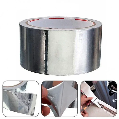 ALUMINIO  50MT X (50 MM/75MM)-DUCT TAPE