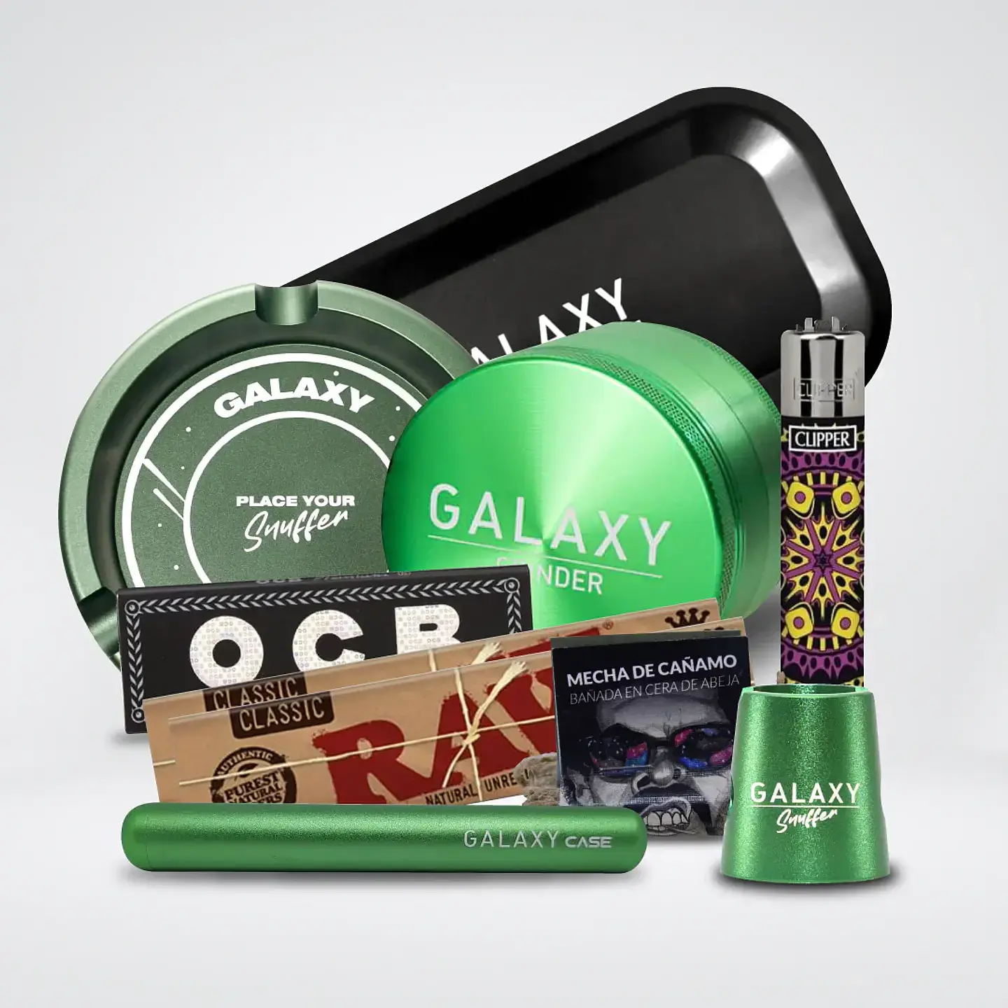 Pack Moledor Aluminio Experto 63Mm - Galaxy 6