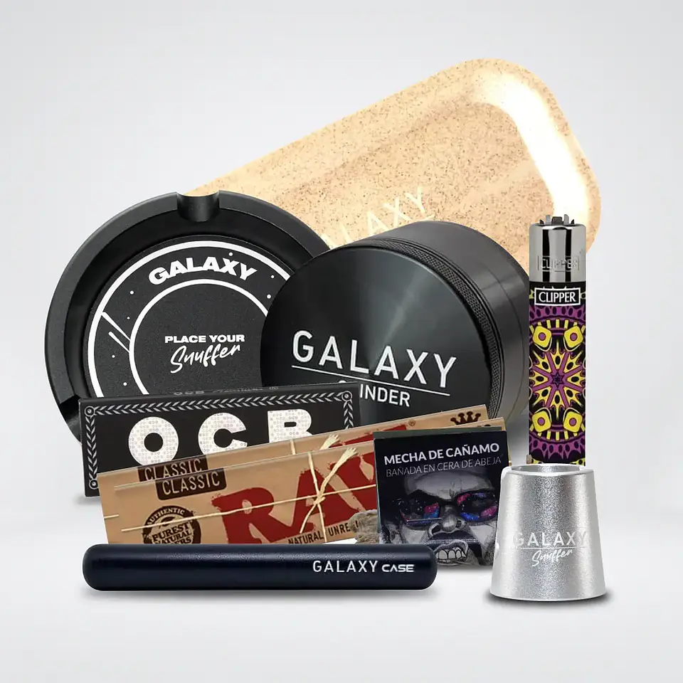 Pack Moledor Aluminio Experto 63Mm - Galaxy 7