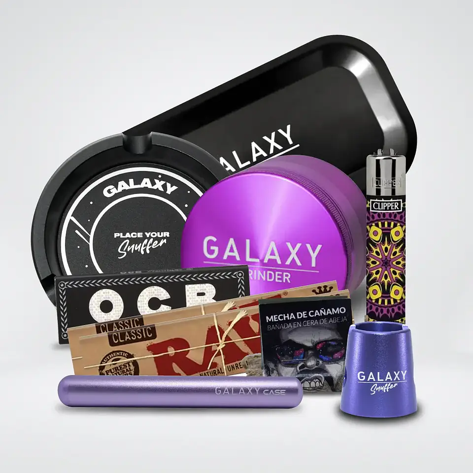 Pack Moledor Aluminio Experto 63Mm - Galaxy 8