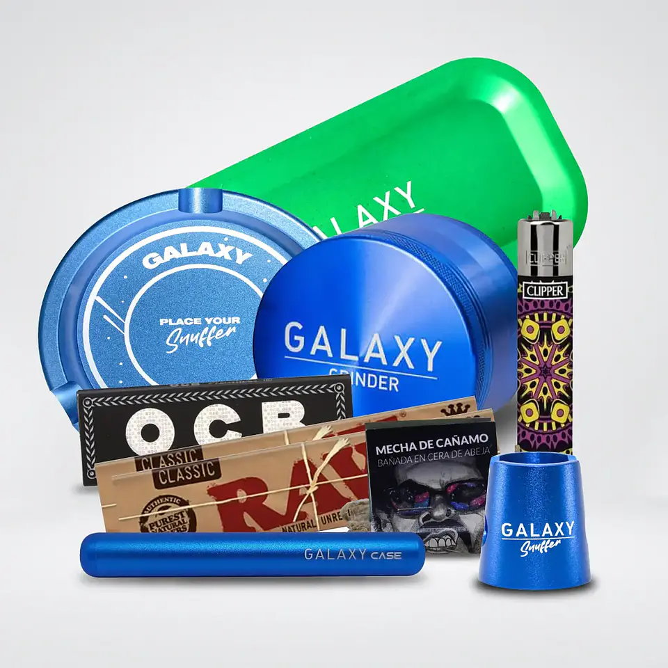 Pack Moledor Aluminio Experto 63Mm - Galaxy 9