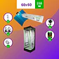 Pack Sodio Indoor 60X60 Básico Hps - (250W/150W) - Miniatura 2