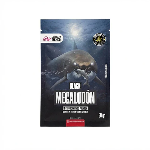 BLACK MEGALODÓN-SUSTRATO TÉCNICO (6 g/50 g/200 g/1 kg)