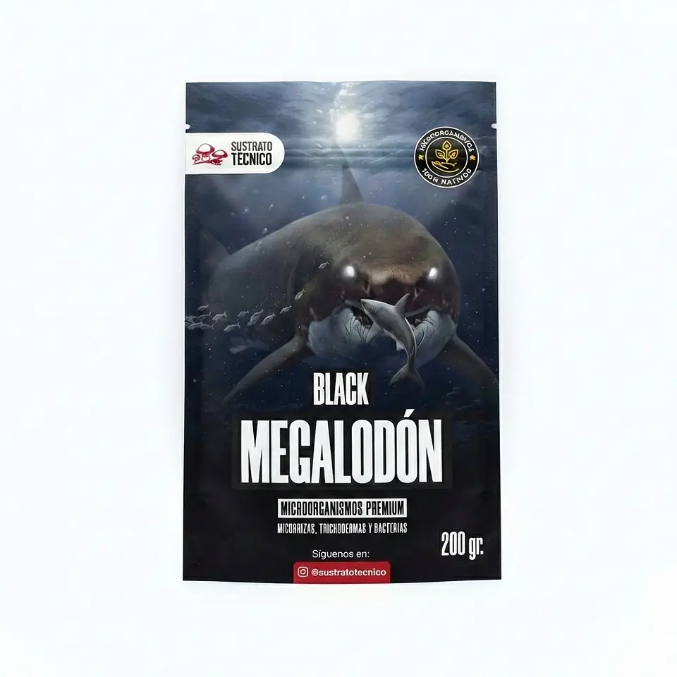 BLACK MEGALODÓN-SUSTRATO TÉCNICO (6 g/50 g/200 g/1 kg) 3