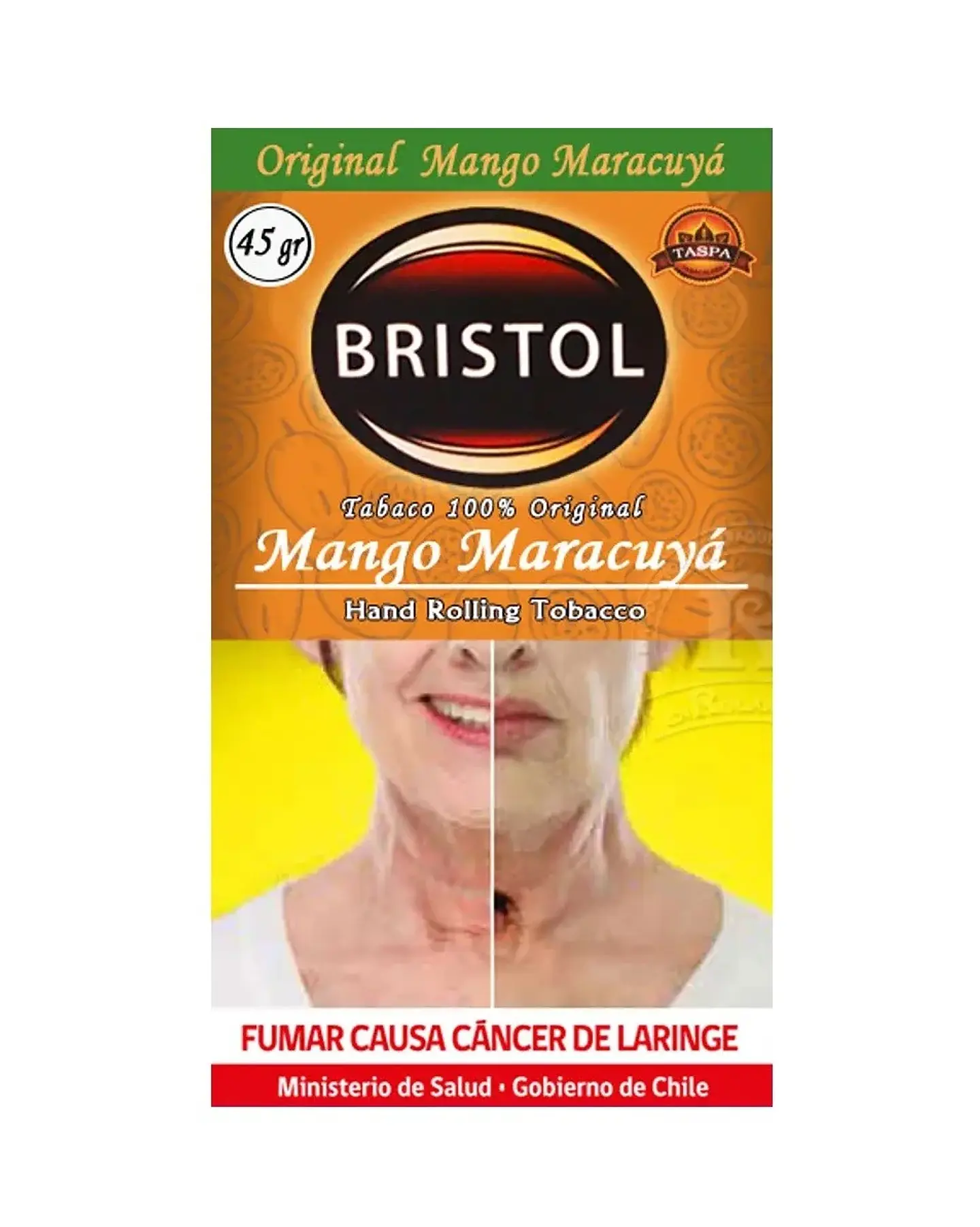 Tabaco Saborizado 45 -Bristol (Sabor a elección) 11