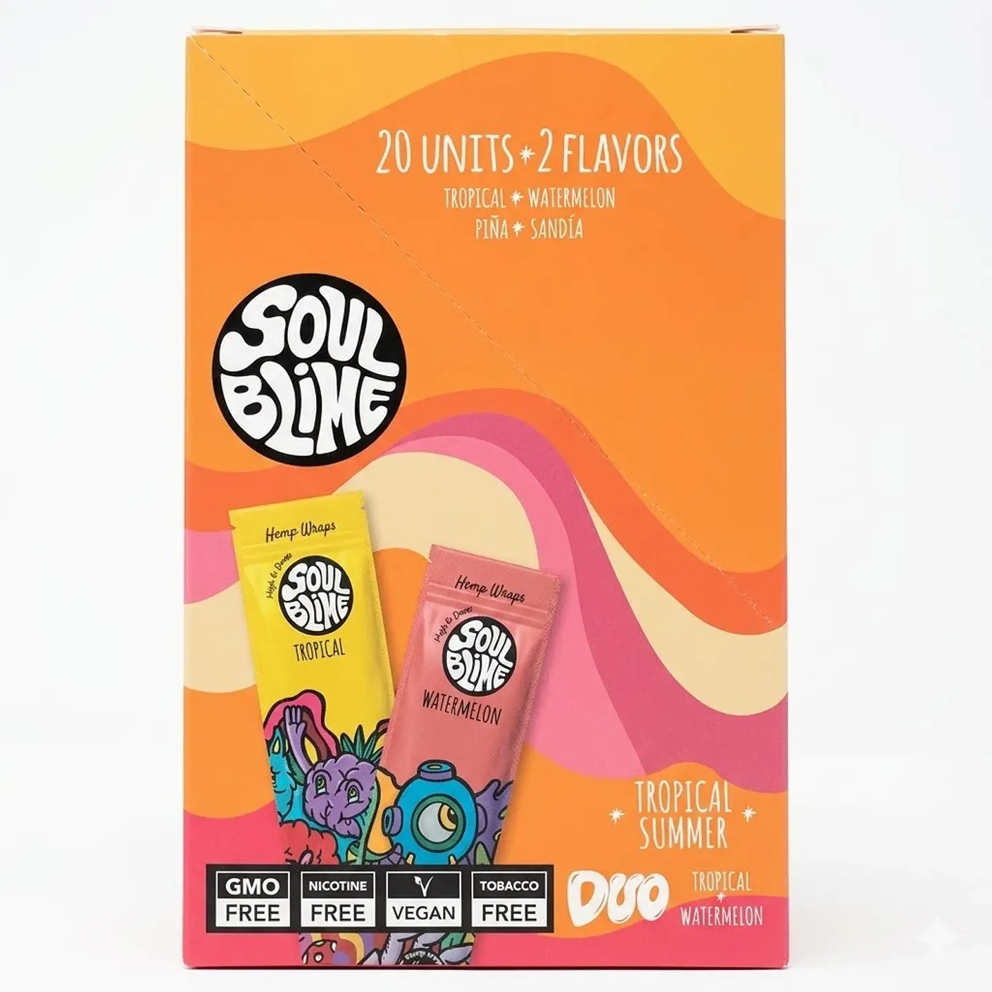 Blunt Hemp Wraps Duo Display 20U (Sabor a elección) -Soulblime 6