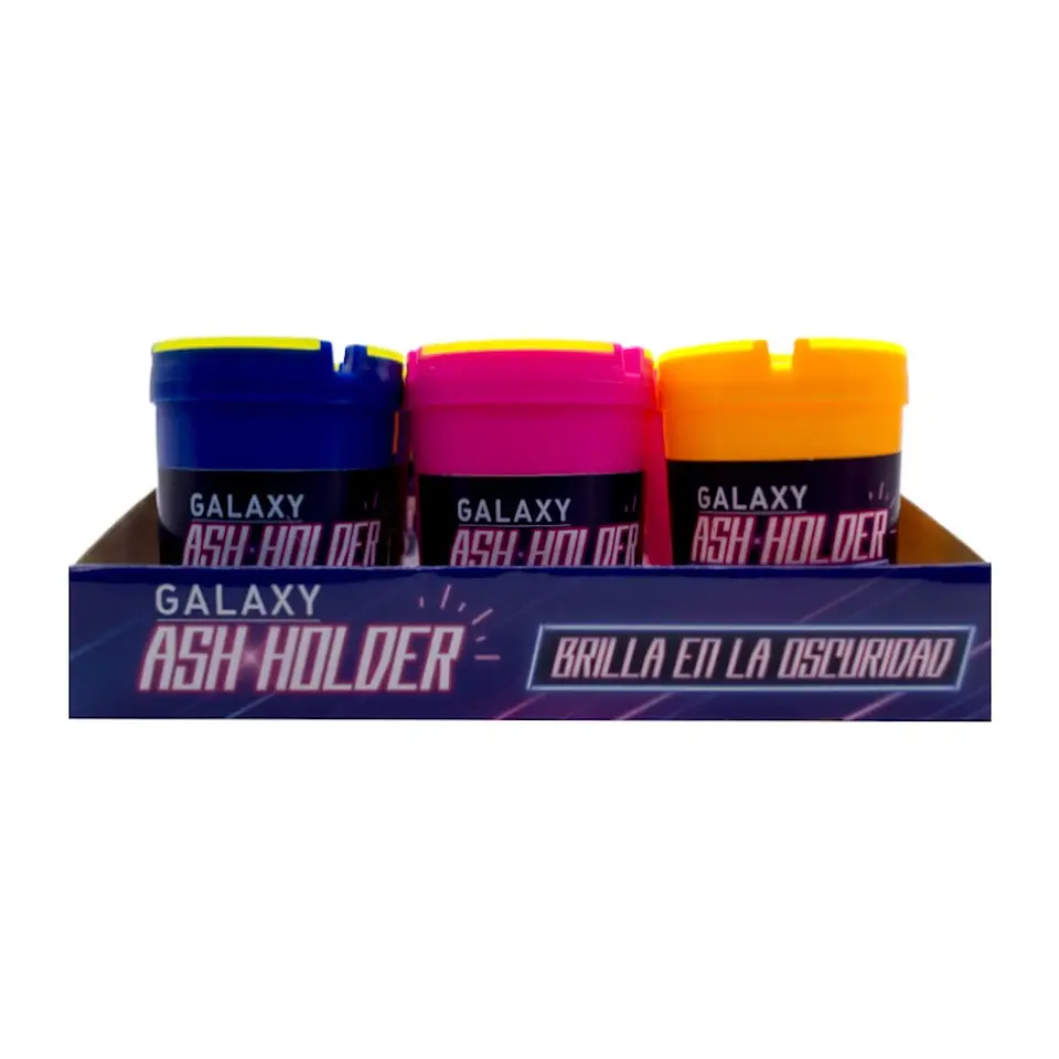 Cenicero Ash Holder Glow in the Dark Display 12U -Galaxy 1