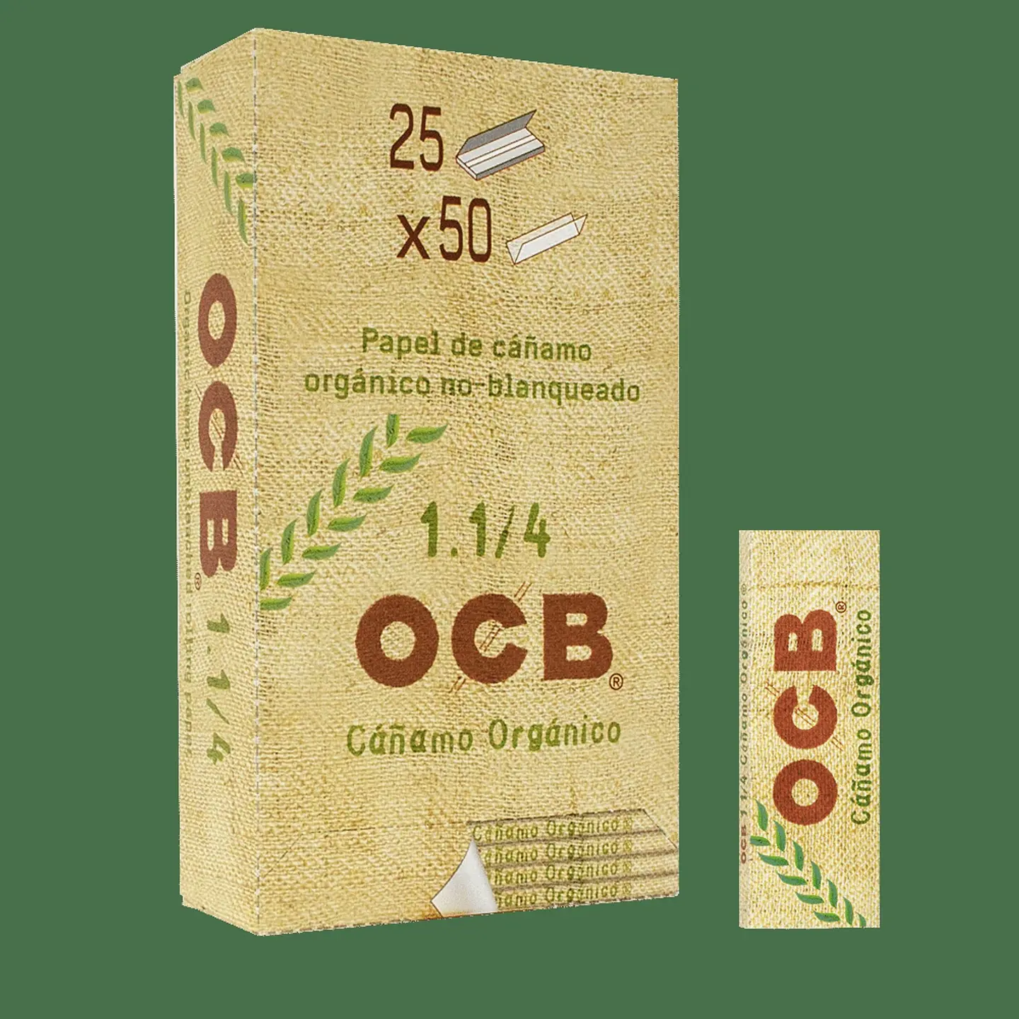 Papelillos OCB 1 1/4 Display 25U (Tipo a elección) -OCB 2