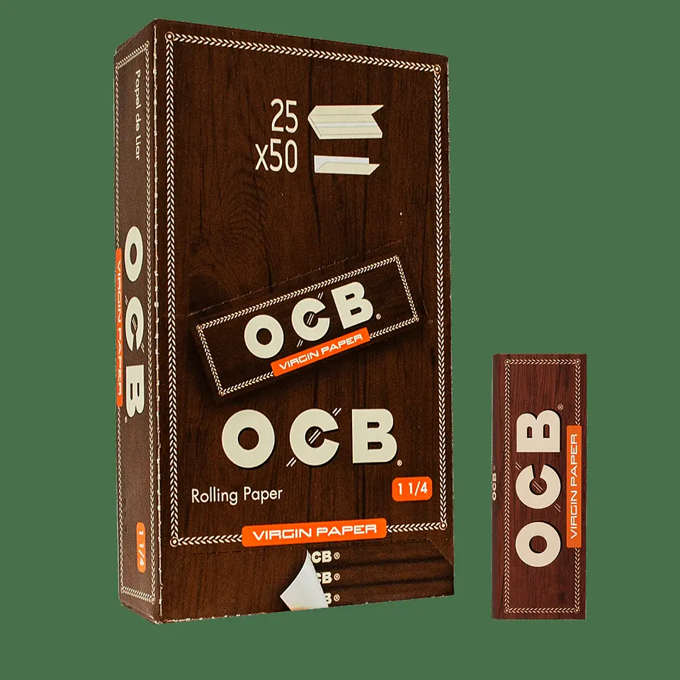 Papelillos OCB 1 1/4 Display 25U (Tipo a elección) -OCB 4