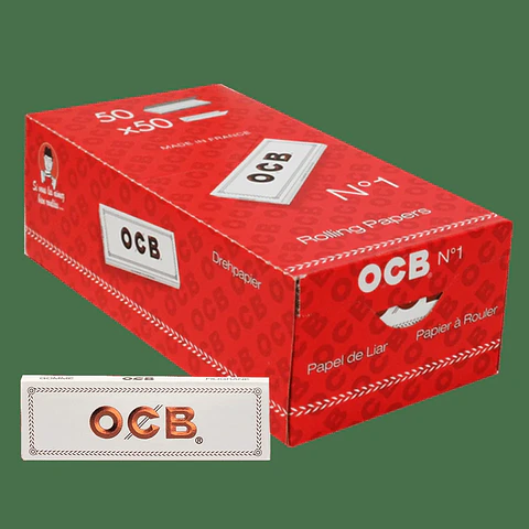 Papelillos OCB Nº1 Corto Display 50U (Tipo a elección) -OCB