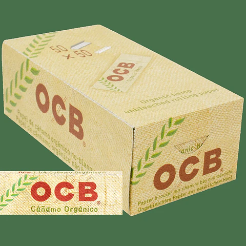 Papelillos OCB Nº1 Corto Display 50U (Tipo a elección) -OCB