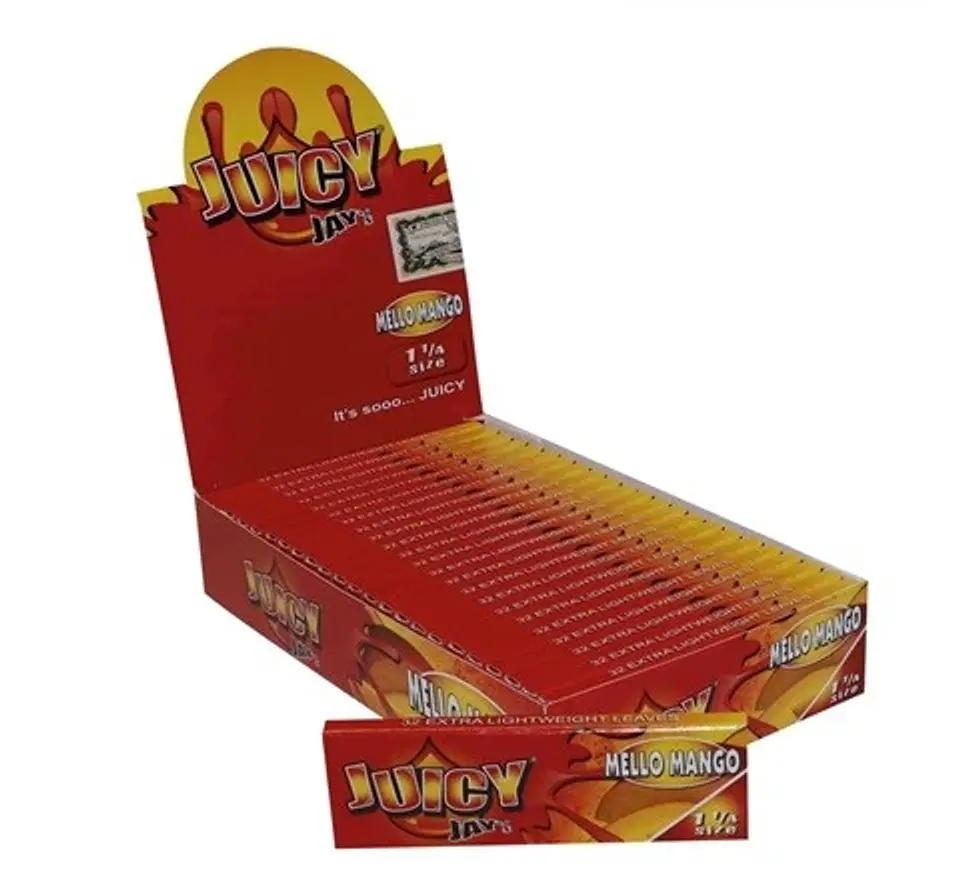 Papelillos Juicy Jays 1 1/4 Display 24U (Sabor a elección) -Juicy Jays 5