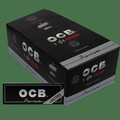 Papelillo Premium + Tips Display 24U 1 1/4 -OCB